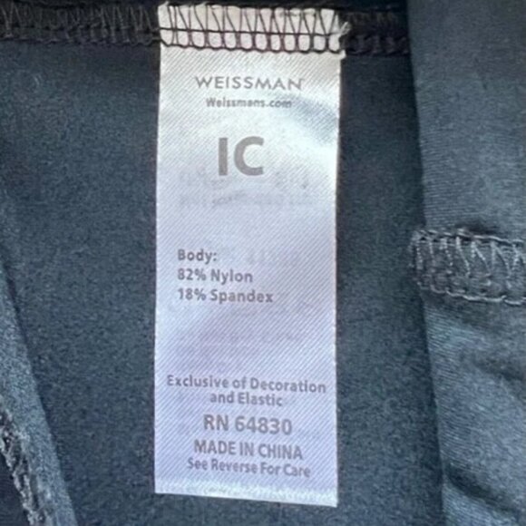 Girls Dance Weissman Recital Costume Pants/Flannel top Size 1C black/neon green - Picture 5 of 6